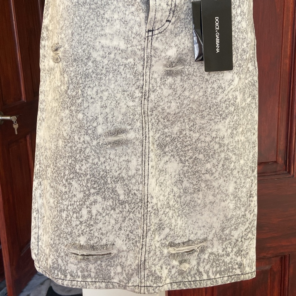 D&G denim skirt , size IT42.